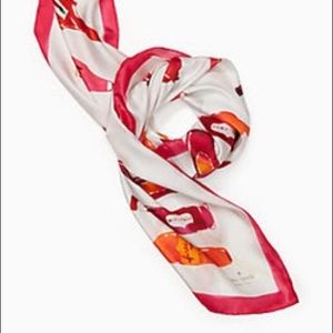Kate Spade Hot Sauce Silk Square Scarf